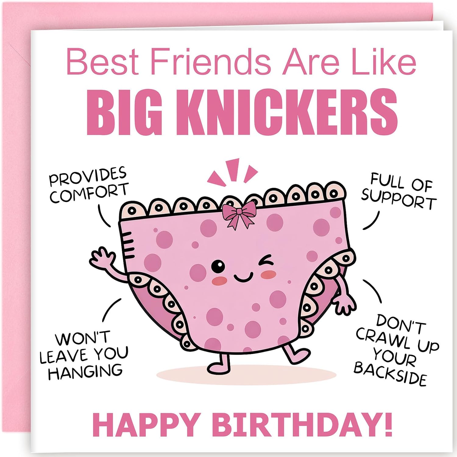 YianHien Best Friend Birthday Card Female - 'Best Friends Are Like Big ...