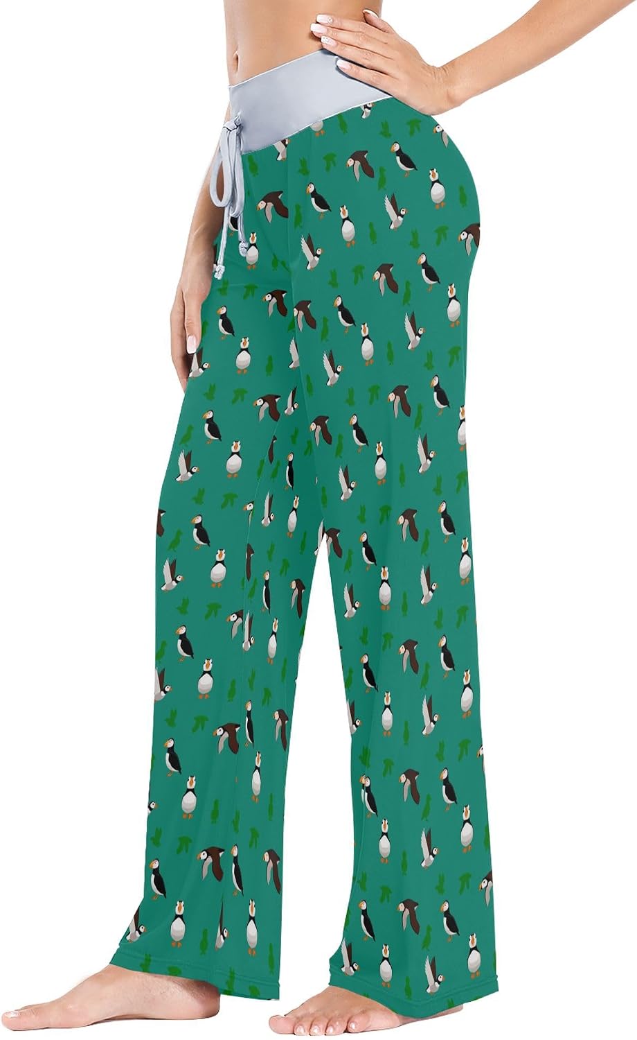Women's Pajama Lounge Pants Lightweight Jersey Sleepwear Pjs Bottom