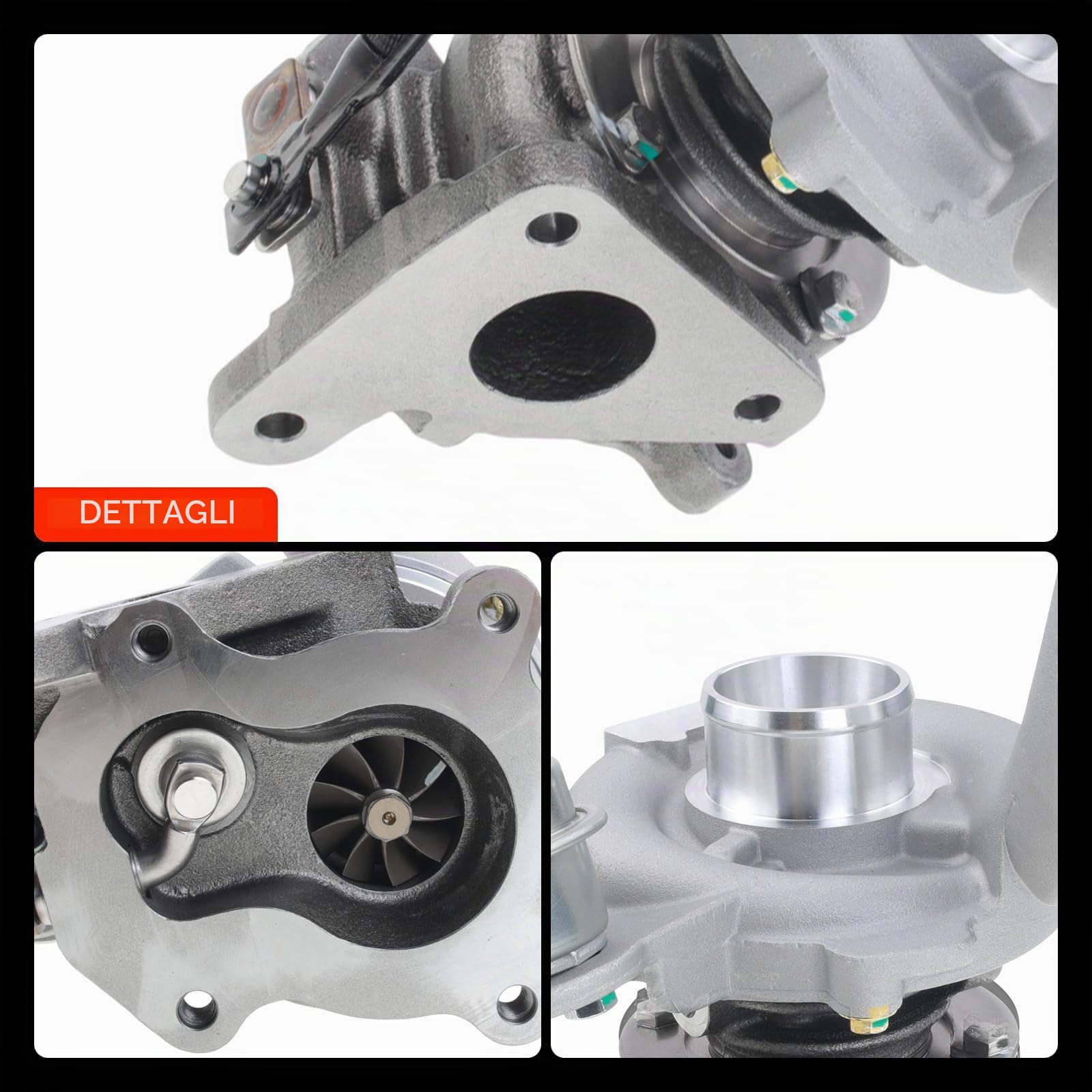 Frankberg Turbocompressore 7700108052 | Compatibile con: M.e.g.a.n.e I Classic LA0/1, Primastar pianale/telaio X83, Carisma Saloon DA, M.e.g.a.n.e I Coach DA0/1