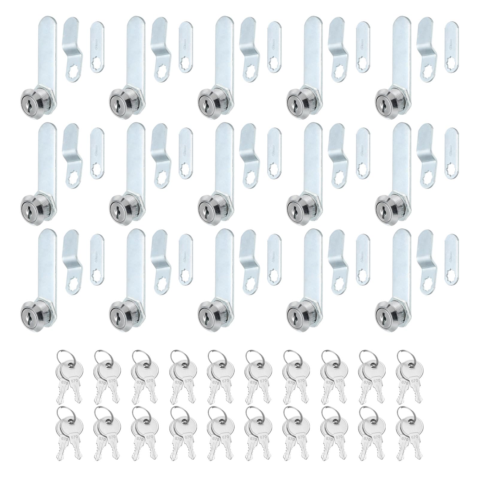 PATIKIL 5/8 Inch Cabinet Locks with Keys