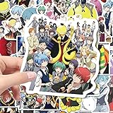 暗殺教室 ステッカー 100枚 PVC材質 手紙 防水ステッカー アニメ 萌えグッズ 高精細画像 自転車 携帯ノート 文房具 可愛い 写真シール DIY 手帳シール 日記 コレクション 装飾装飾品 絵を貼る 可愛い おしゃれ 誕生日 プレゼント 非公式 (A) [並行輸入品]