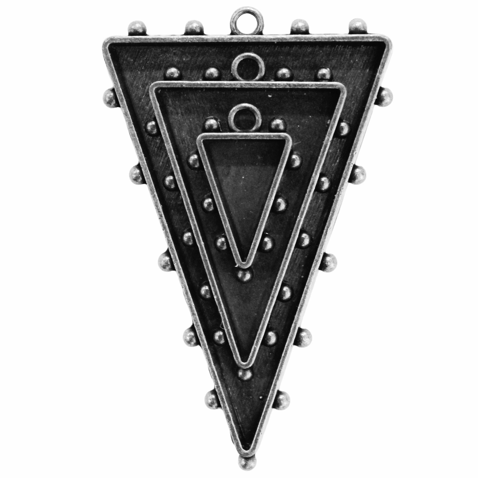 Spellbinders Silver Bezels Spellbinder Paper Arts Triangles One Die Template,