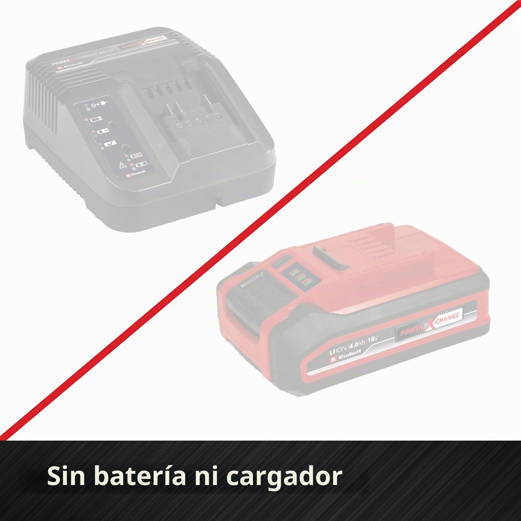 Einhell TP-DY 18 Li BL + Magazine Power X-Change - Atornillador (18 V, sin escobillas, tope de profundidad, incluye adaptador de cargador, 2 puntas, E-Case, sin batería)