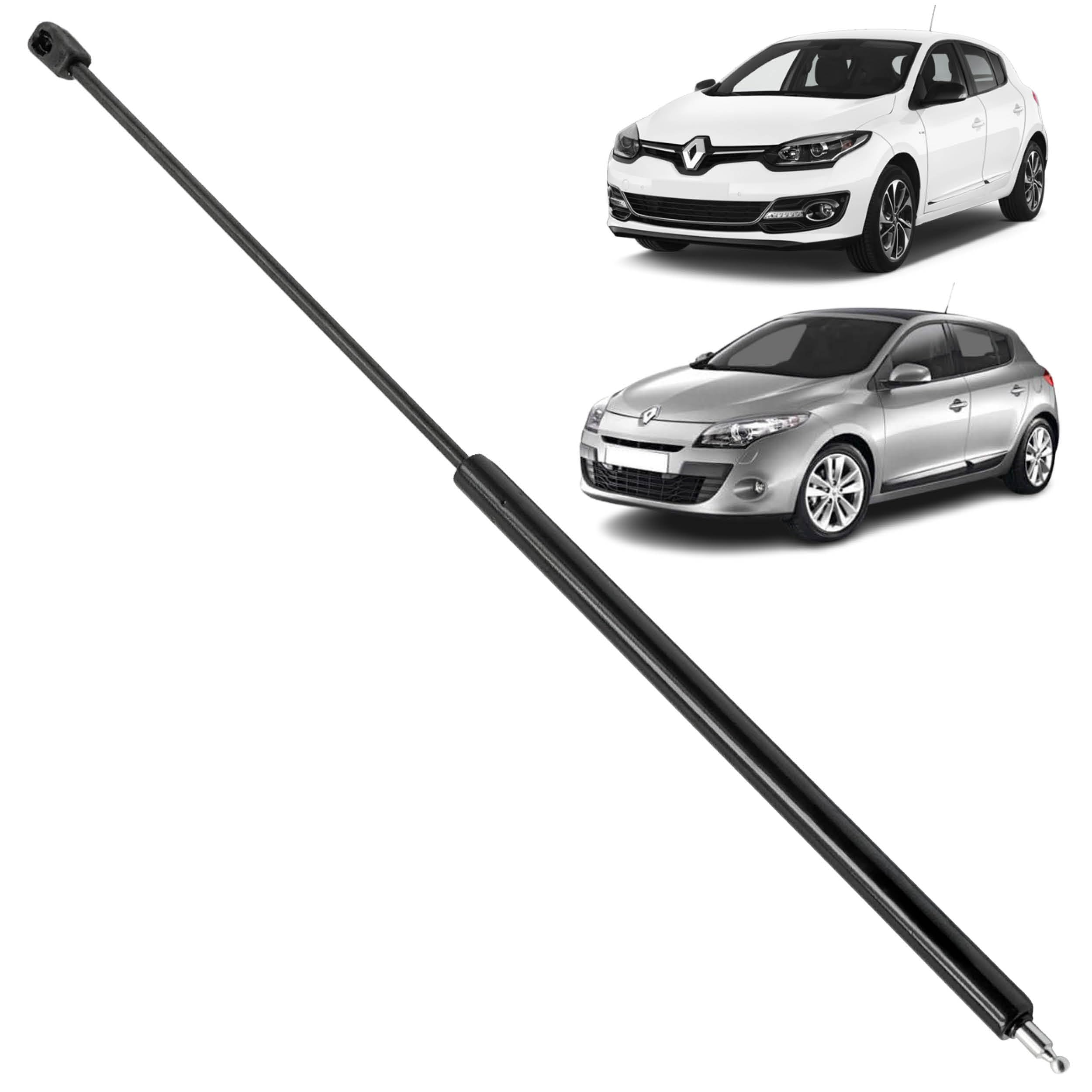 Pistone cofano anteriore compatibile per Megane 3 (2008-2016) ammortizzatore apertura cofano anteriore. 654710003R
