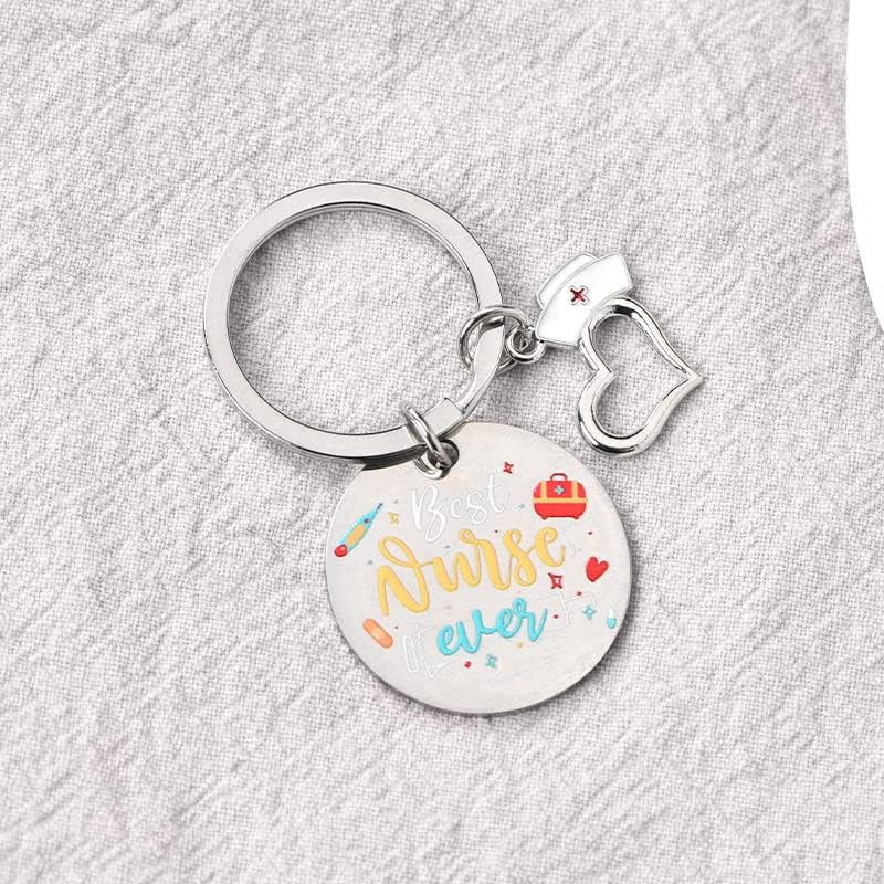 YangQian Nurse Gifts for Women Nurse Keychain for Men Nurses Birthday