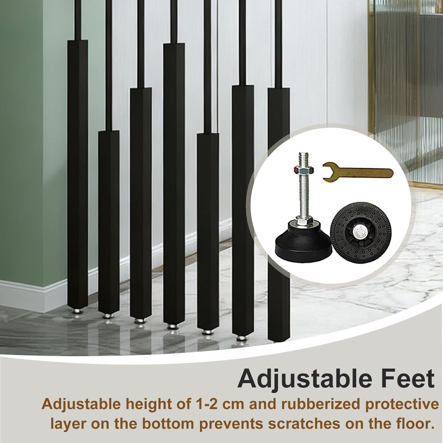 スクリーン パーテーション 4連 衝立 天然木 ナチュラル （ 間仕切り ついたて 目隠し 自立 ルーバースクリーン 折りたたみ 洋風 パーティション  つい立て 仕切り ルーバー 板張り 木 リビング 寝室 インテリア ） 【ブラウン】(ブラウン): リビングート ANA Mall店｜ANA ... 255cm 265cm 300cm パネルルームディバイダーポスト自立式、壁プライバシースクリーンセパレーター、パーティションスクリ