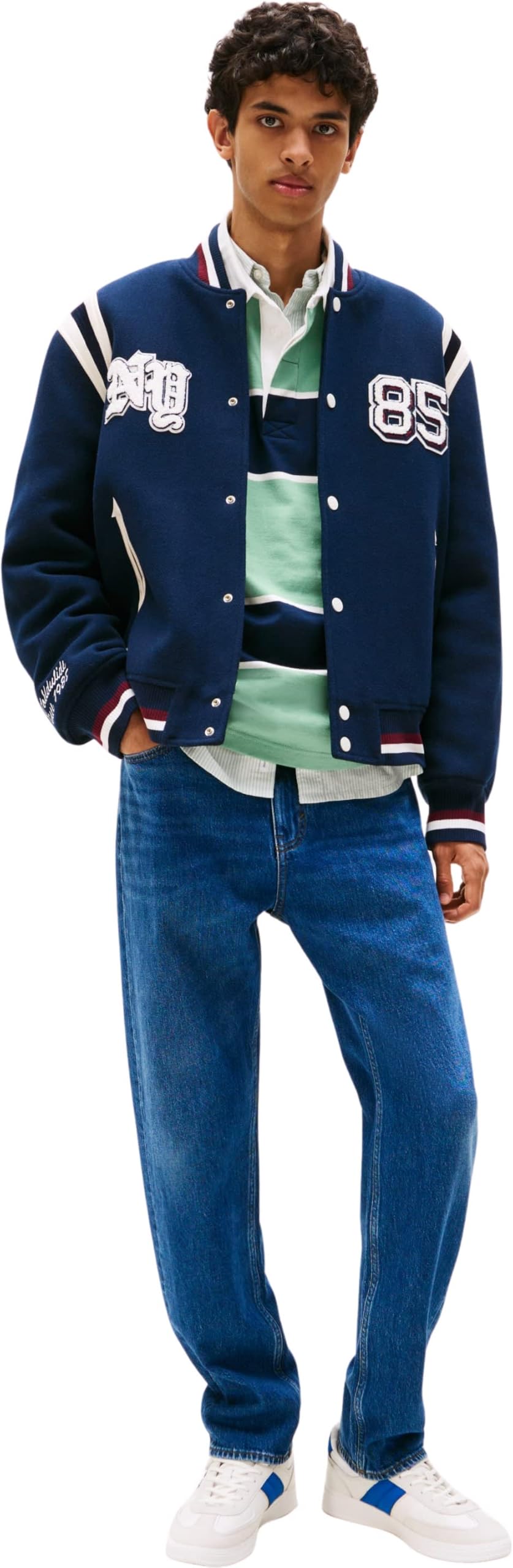 Tommy Jeans Uomo Jeans Isaac Relaxed Tapered Fit