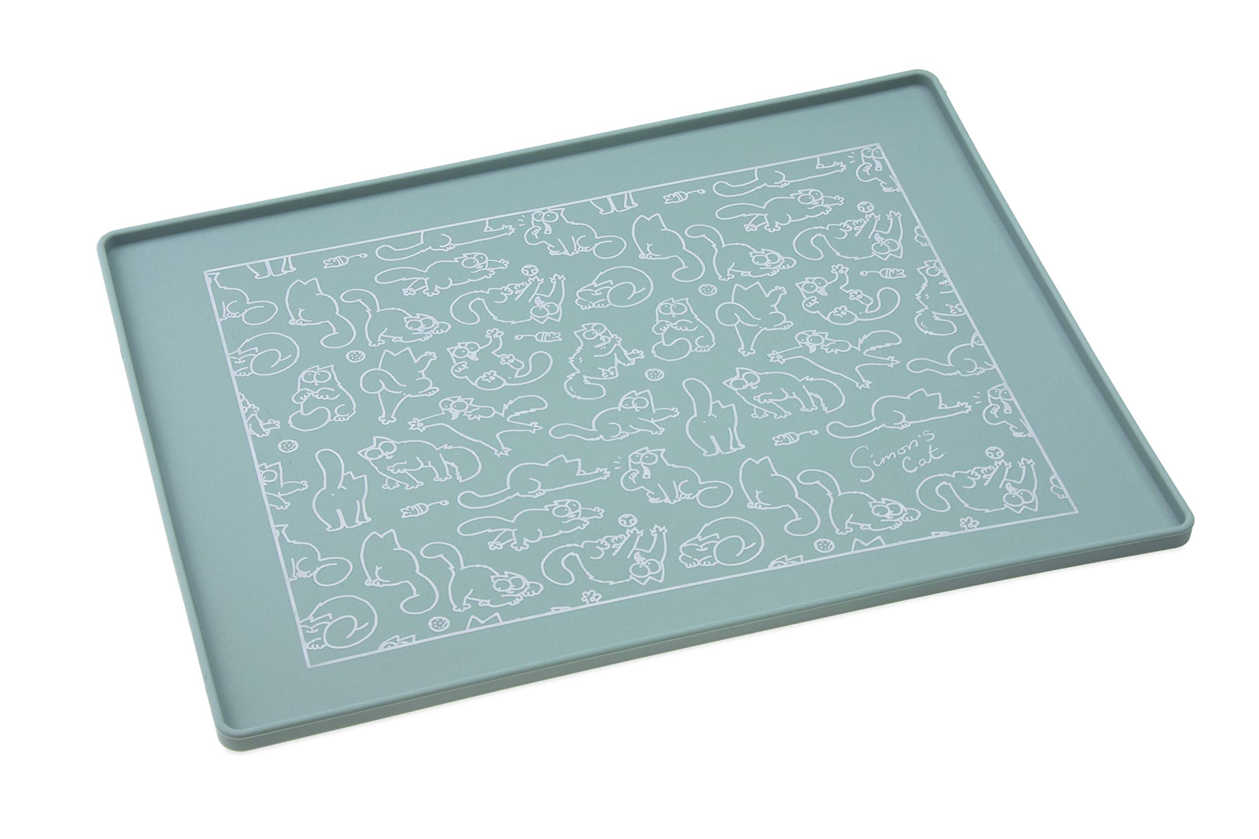 KARLIE Simon's Cat by Simon's Cat Tapis pour gamelle 40 x 30 x 1 cm