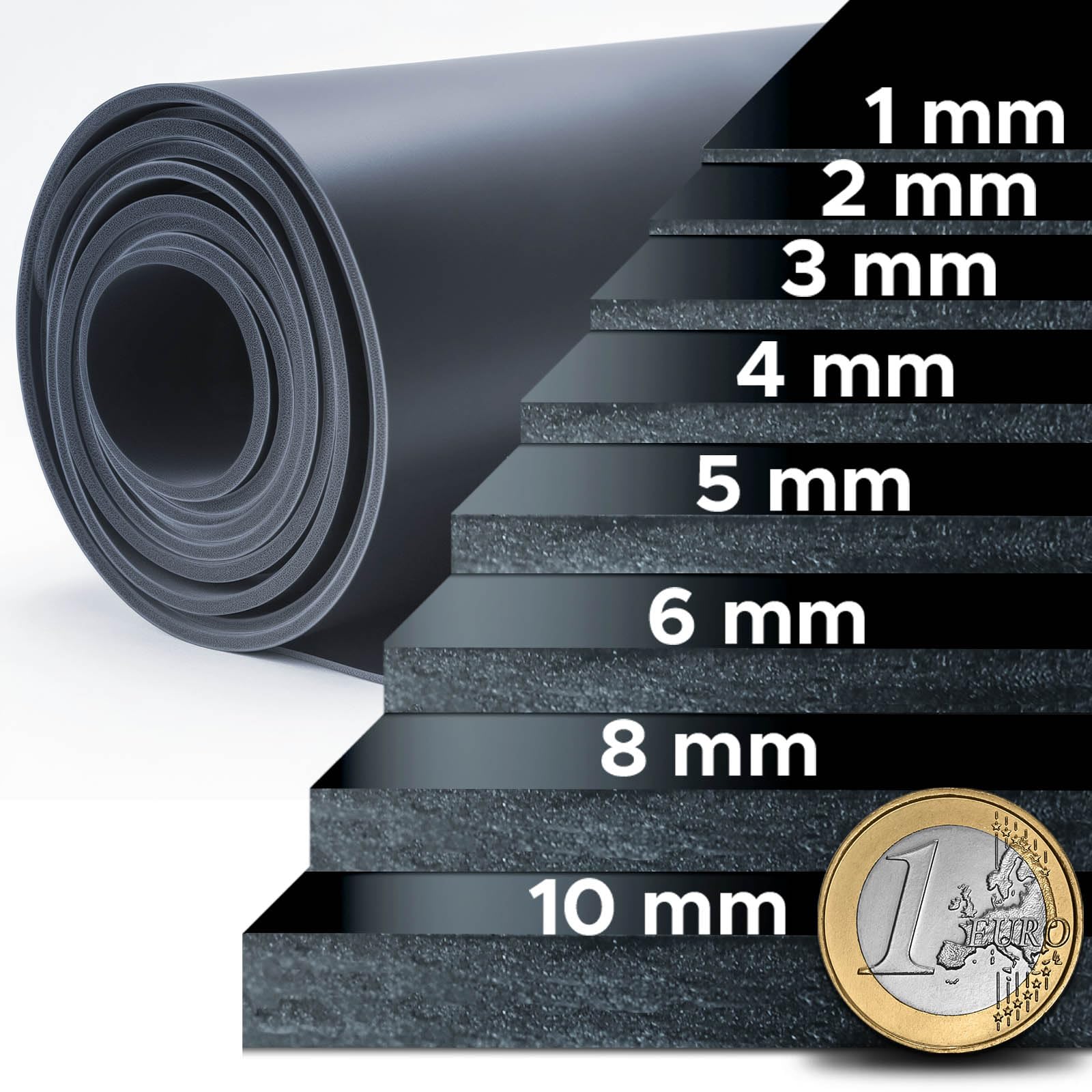 Slush Eis Maschinen Gleitpad - Gummi Matte 50x19,7cm - Anti Rutsch Unterlage Für Getränkebereiter