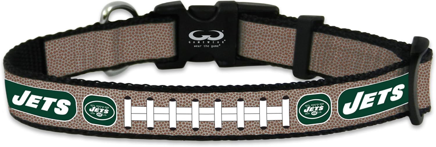 GameWear NFL New York Jets Reflective Football Collar