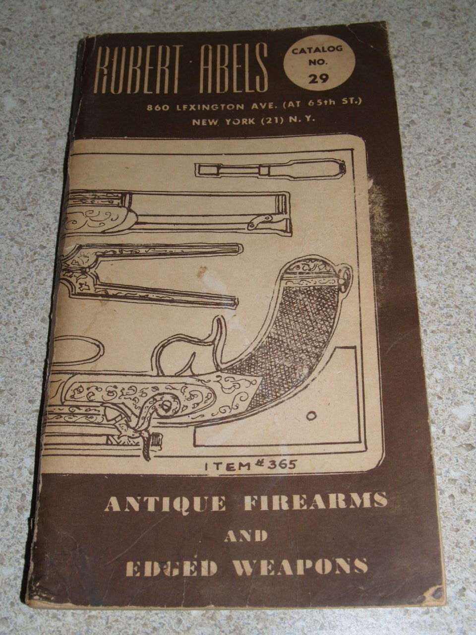 Robert Abels Catalog No. 29 Antique Firearms and Edged Weapons Robert