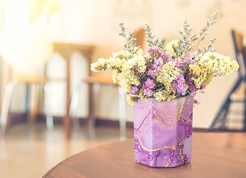 Vista 99 de WAVEYU - Portalápices bonito para escritorio, decoración de escritorio para niñas y mujeres Flor negra