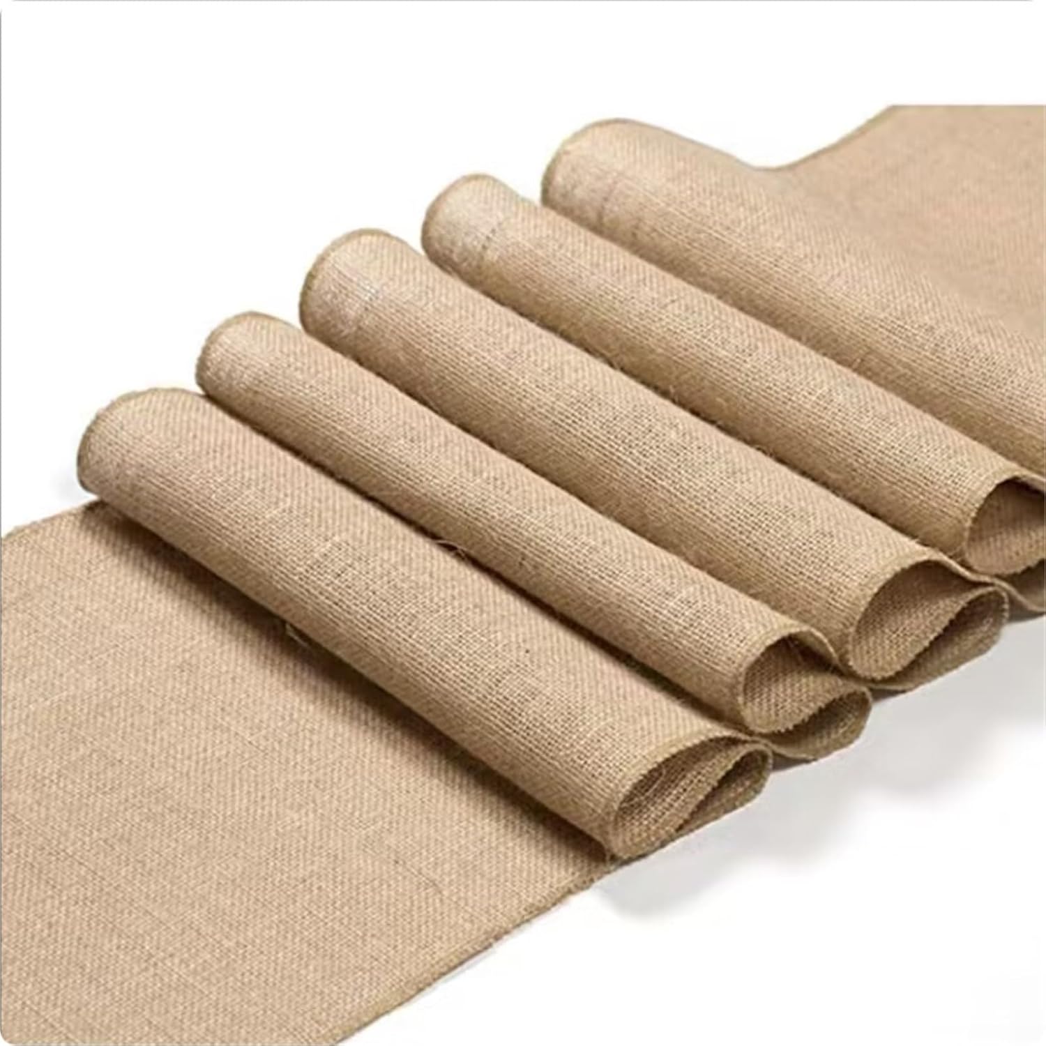 Burlap Table Runners Vintage Burlap Hessian Table Runner Natural Jute Country Wedding Party Decoration Home Textiles for Christmas Home Table Runners