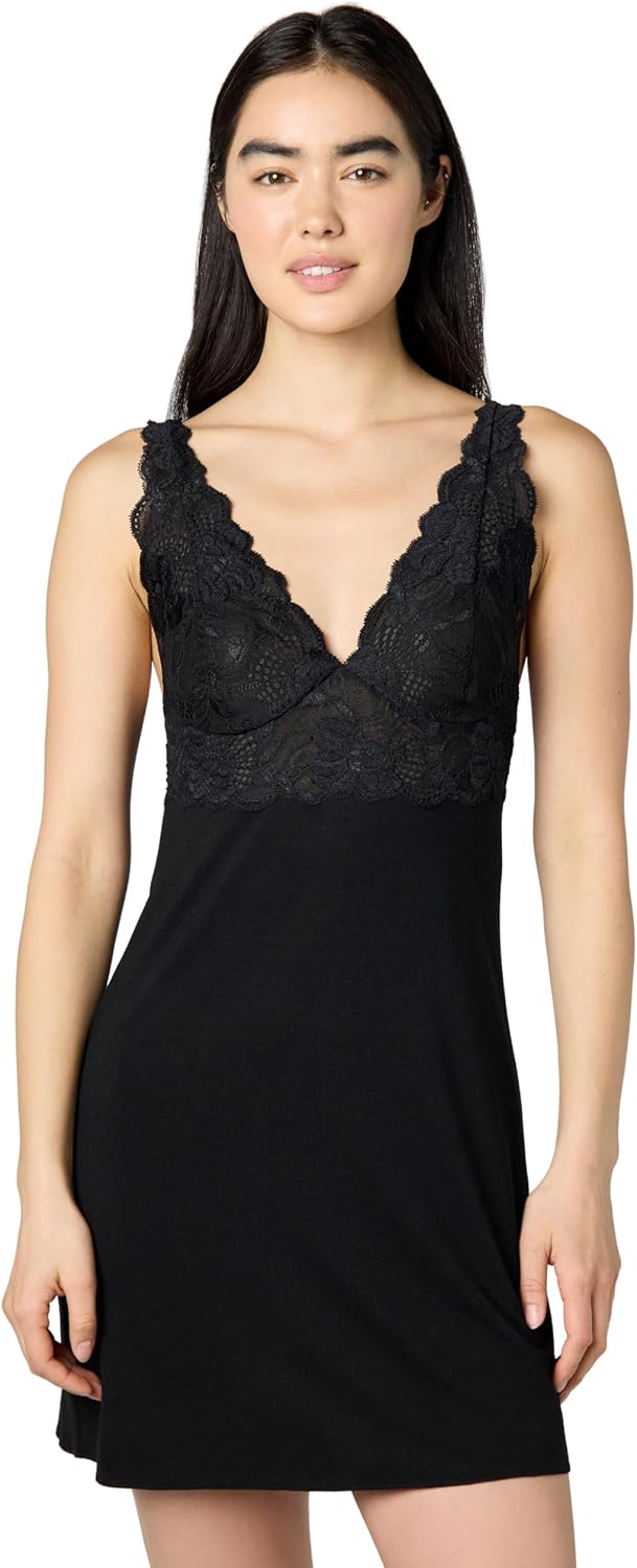 Natori Womens Zen Floral Chemise