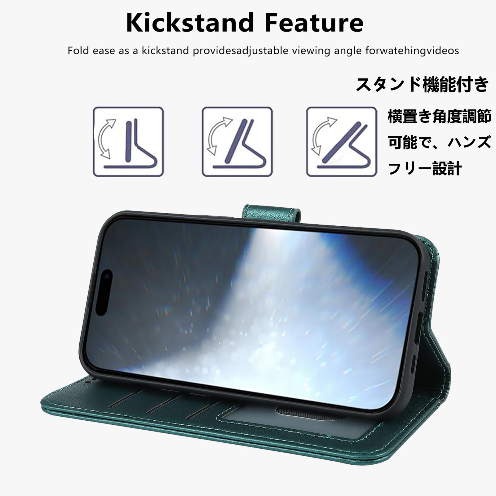 Amazon.co.jp: 【WenziLior】Arrows We2 用 ケース 手帳型 アローズ