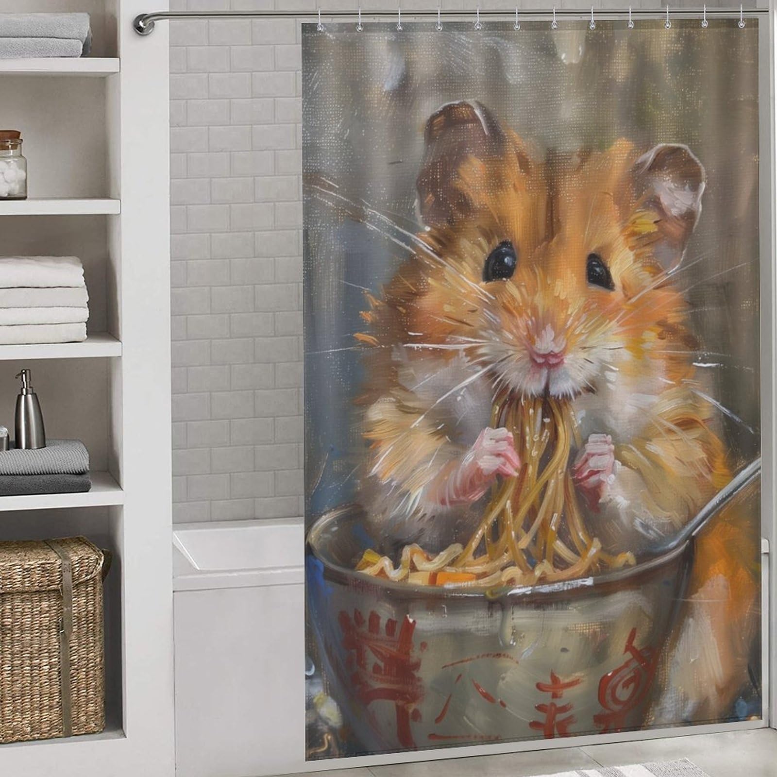 Rideaux de bain de décoration pour votre salle de bain ou appartement style mignon