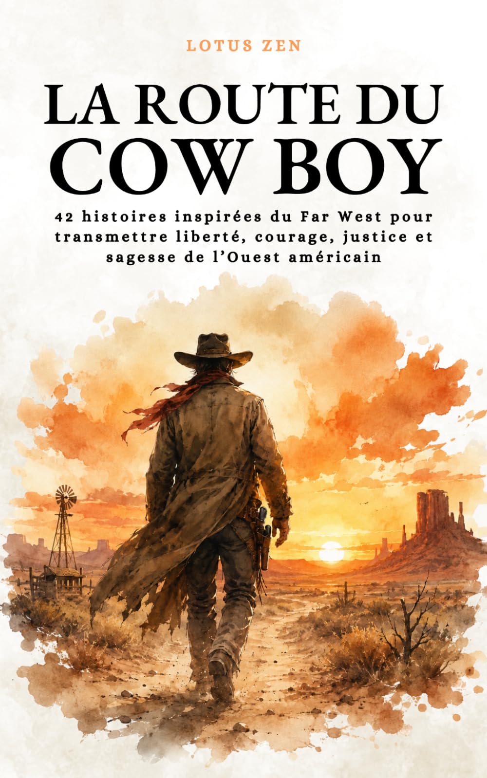 La Route du Cowboy: 42 histoires inspirées du Far West pour transmettre liberté, courage, justice et sagesse de l’Ouest américain (Lotus Zen)