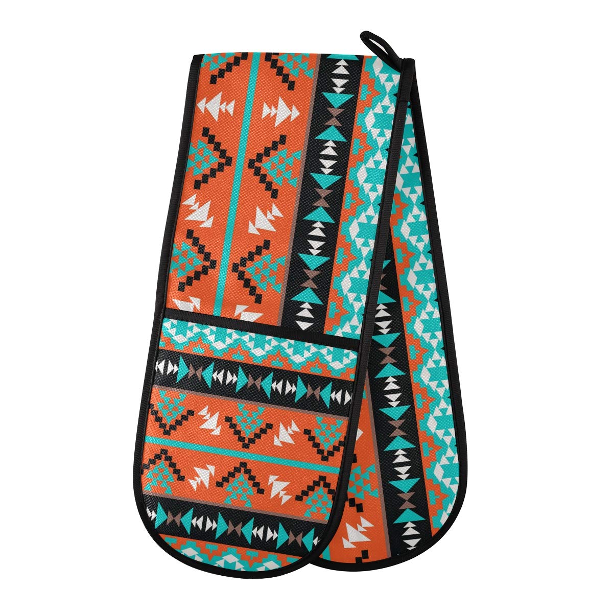 TropicalLife LUCKYEAH - Guanto doppio da forno, resistente