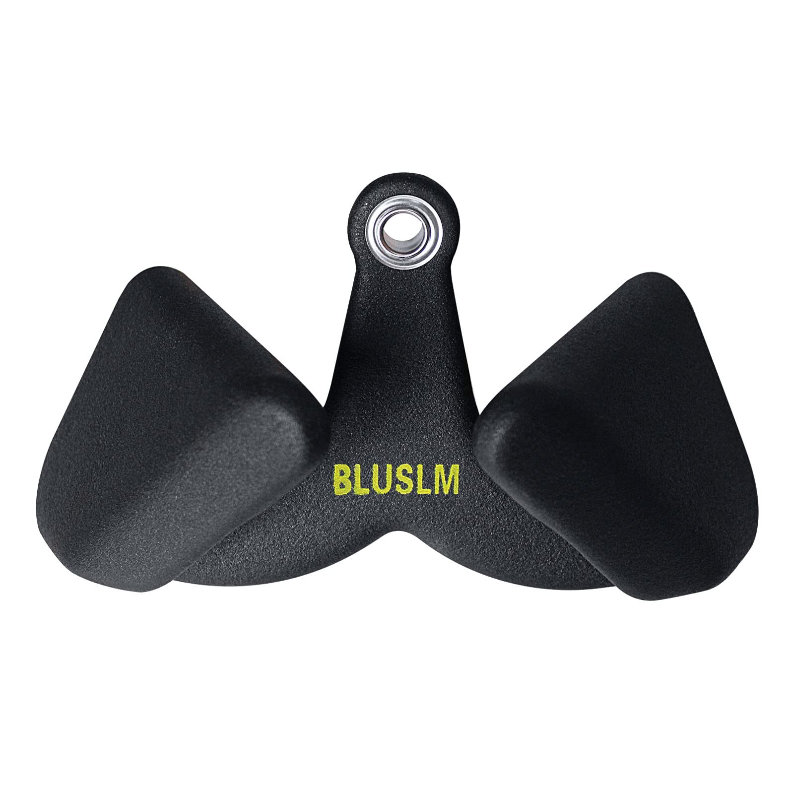 BLUSLM LAT Pull Down Bar for Cable Machine, LAT Pulldown Attachments T-bar V-bar Cable Attachment for Gym, Back Tricep Strength Training Handle