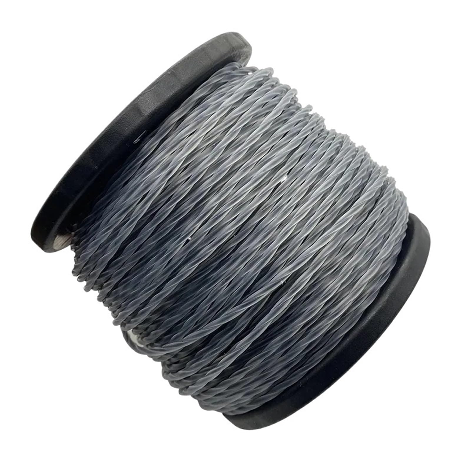 Filo tagliabordi, Compatibile con LUSQI, Bobina Nylon 3mm | Per decespugliatore tosaerba, filo nylon, diametro 3mm, lunghezza 100m(Beige)