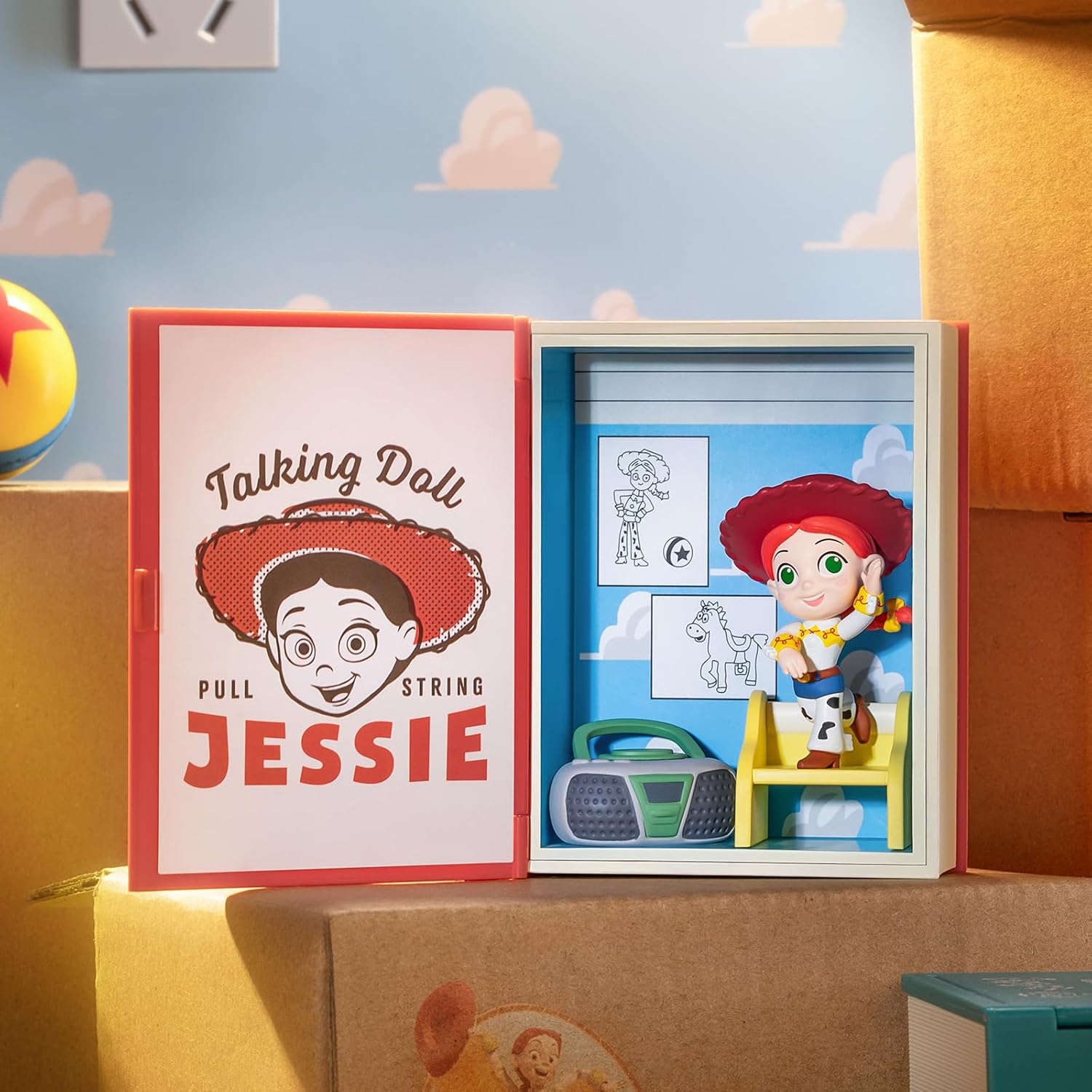 POP MART Andy's Room Series Scene Sets, Blind Box Figures, Random Design Action Figures Collectible Toys Home Decorations, Holiday Birthday Gifts for Boys and Girls, Single Box