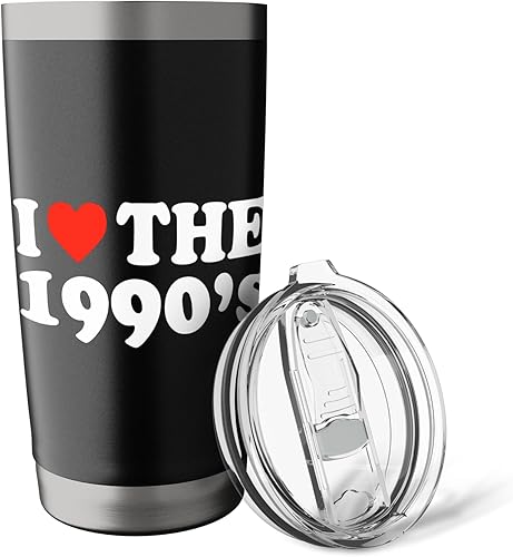 Miniatura 5 de I Love The 1990's - Funny Retro Nostalgia Nineties Statement Stainless Steel Insulated Tumbler