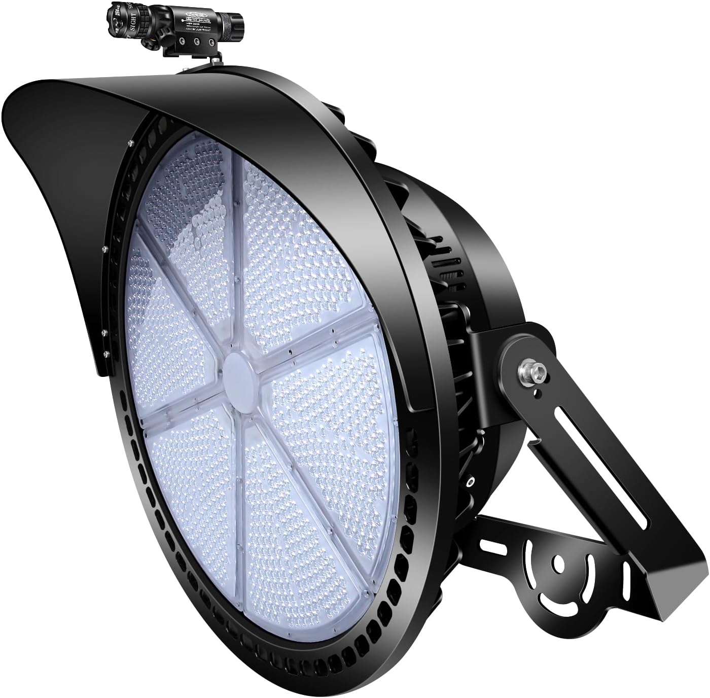 Juyace 800W Led Stadium Flood Light Outdoor Super Bright Commercial Area Lighting 100-277V 5000K Daylight IP65 Waterproof Arena for Sport Fields and Courts