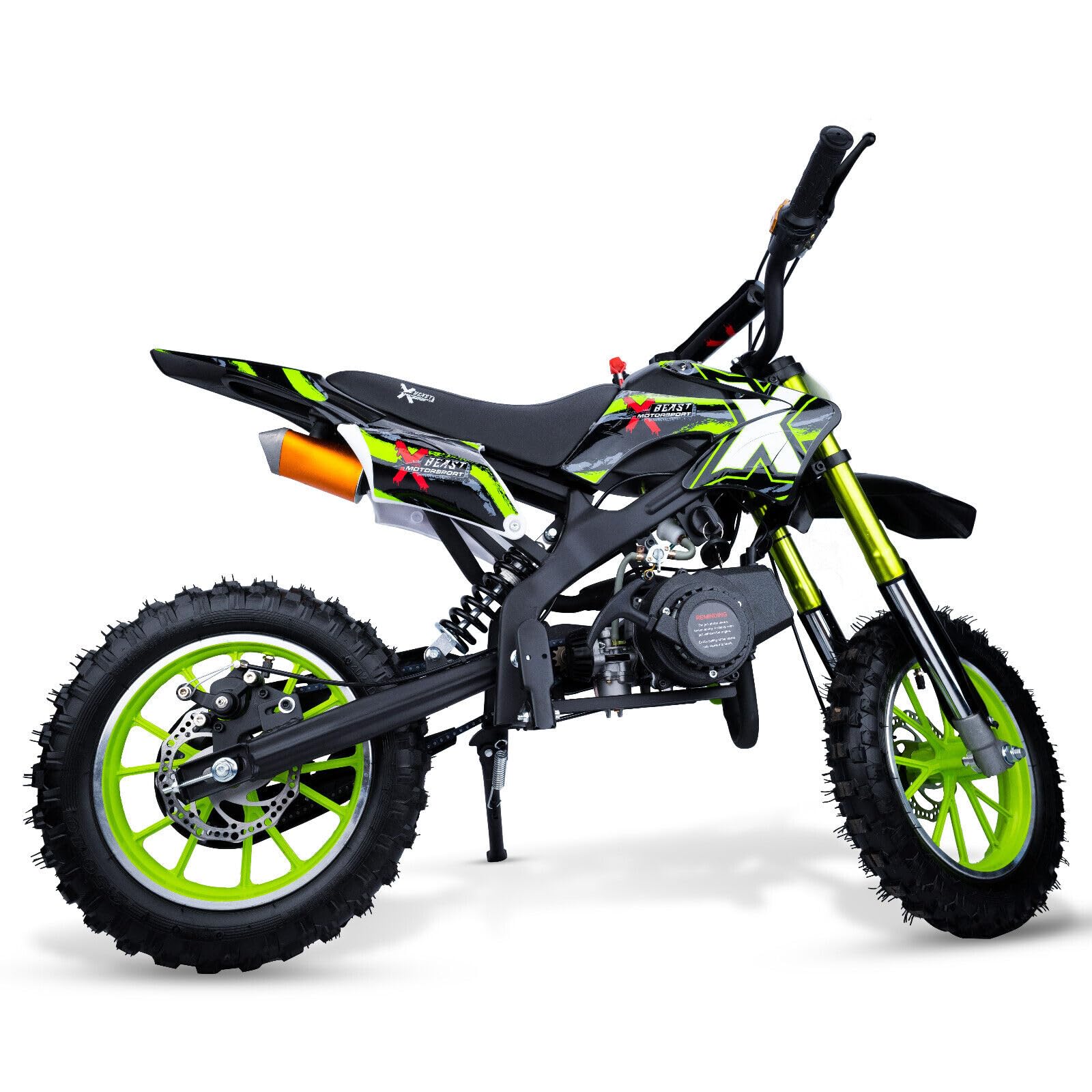 Dirt Bike XTREME Mini Moto Motocross Scrambler - Off Road - 49cc Gasolina 2 tiempos