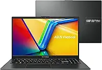 Notebook ASUS VivoBook Go 15, AMD RYZEN 5 7520U, 8GB, 256GB SSD, KeepOS, Tela 15,6' FHD, Mixed Black - E1504FA-NJ731