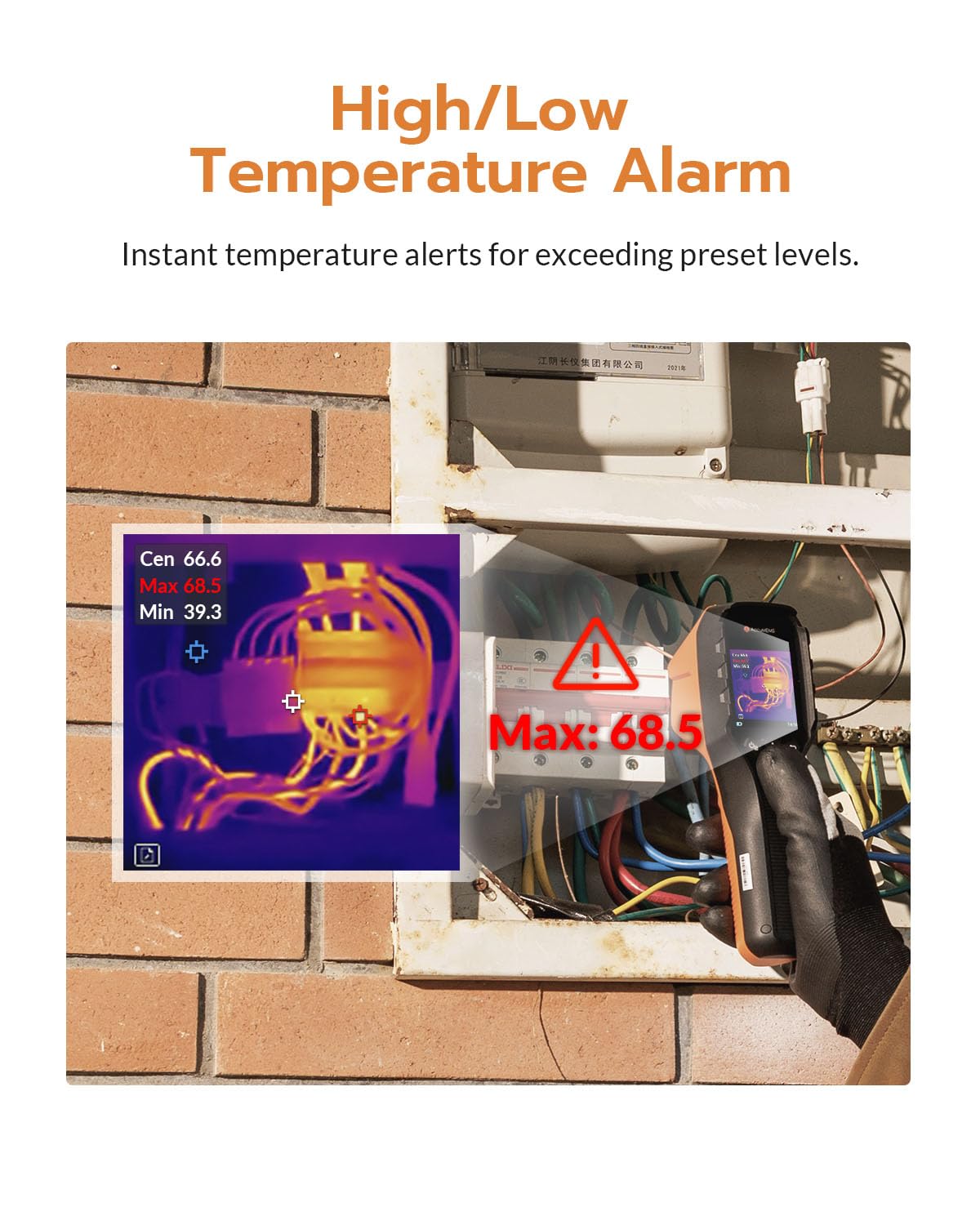 GT16S Thermal Camera,AI Scene Detection,Thermometer Mode — Amazon image 8