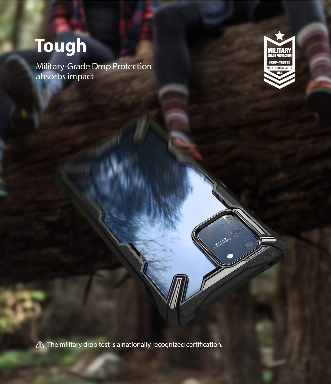 Ringkefusion X Designed For Galaxy S10 Lite Case Clear Back