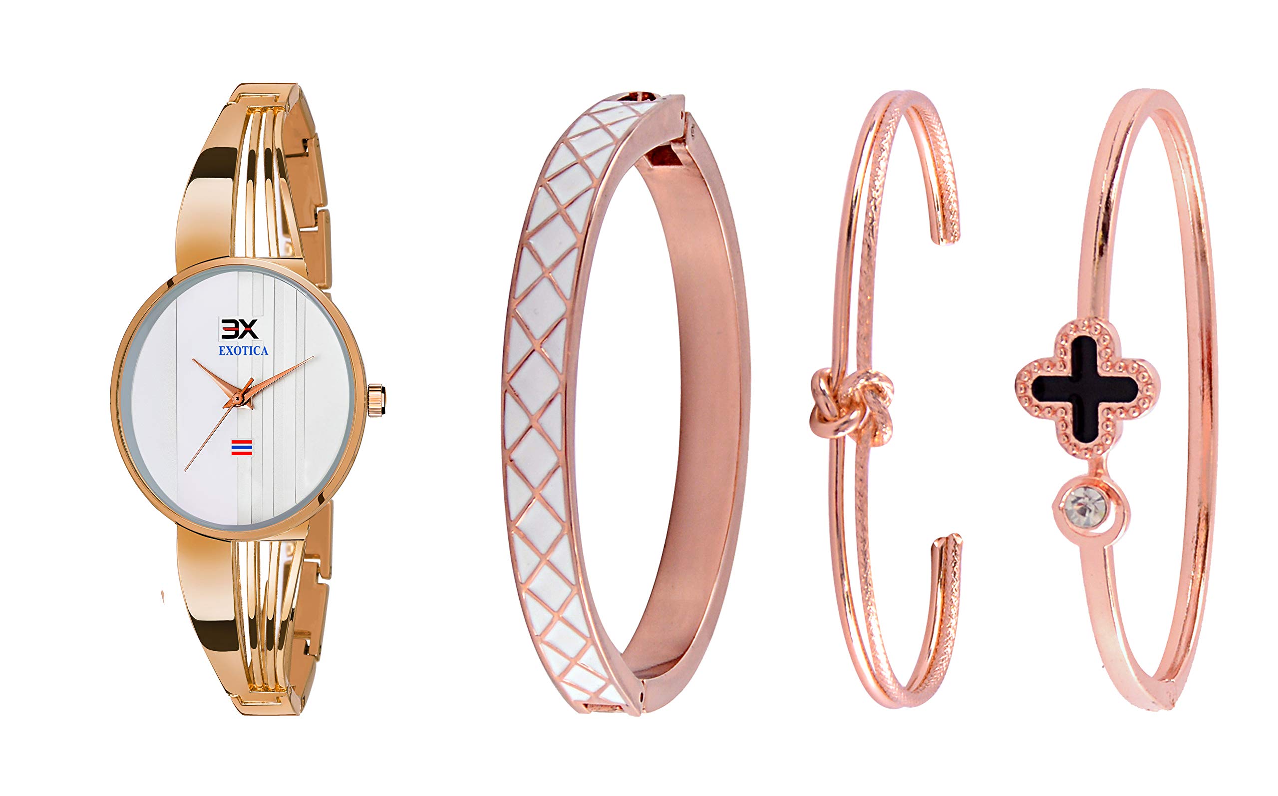 Exotica Fashions Analogue Womens Watch ( Rose Gold Dial & Strap ) (B084JSP9QP) Amazon Price History, Amazon Price Tracker