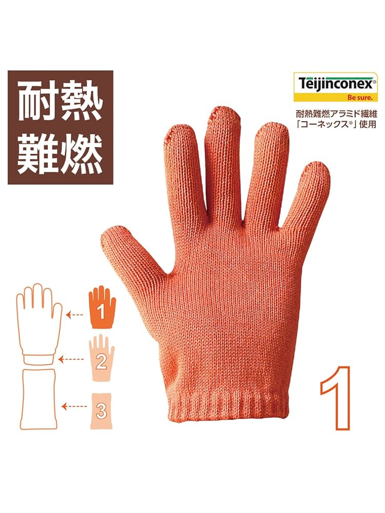 激レア‼️ Underhanded 手袋 Mサイズ オレンジ/グリーン　限定値下‼️ トンボレックス 合成皮革 スマホ対応防寒手袋 E－255BK M