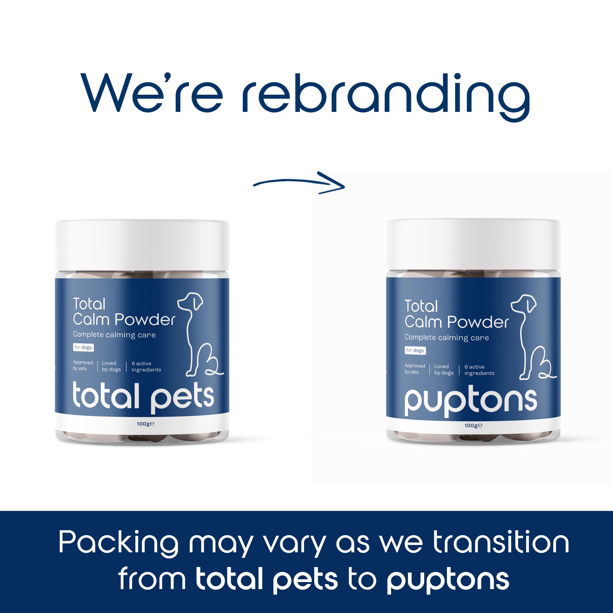 Puptons Total Calm Powder For Dogs, 50 Grams - Image 2
