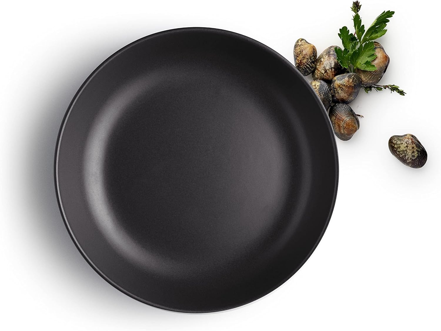 Eva Solo | Nordic Kitchen | 4 Deep Plate 7.8 inch | Dishwasher-safe, Freezer-safe, Ovenproof & Microwave-safe | Danish Design, Functionality & Quality | Set of 4