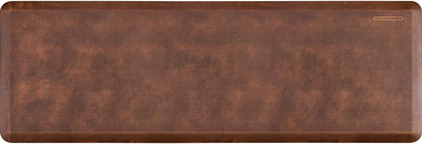 WellnessMats Linen Collection Anti-Fatigue Floor Mat, Polyurethane – Ergonomic Support Pad for Home, Kitchen, Garage, Office Standing Desk – Water Resistant - Made in USA