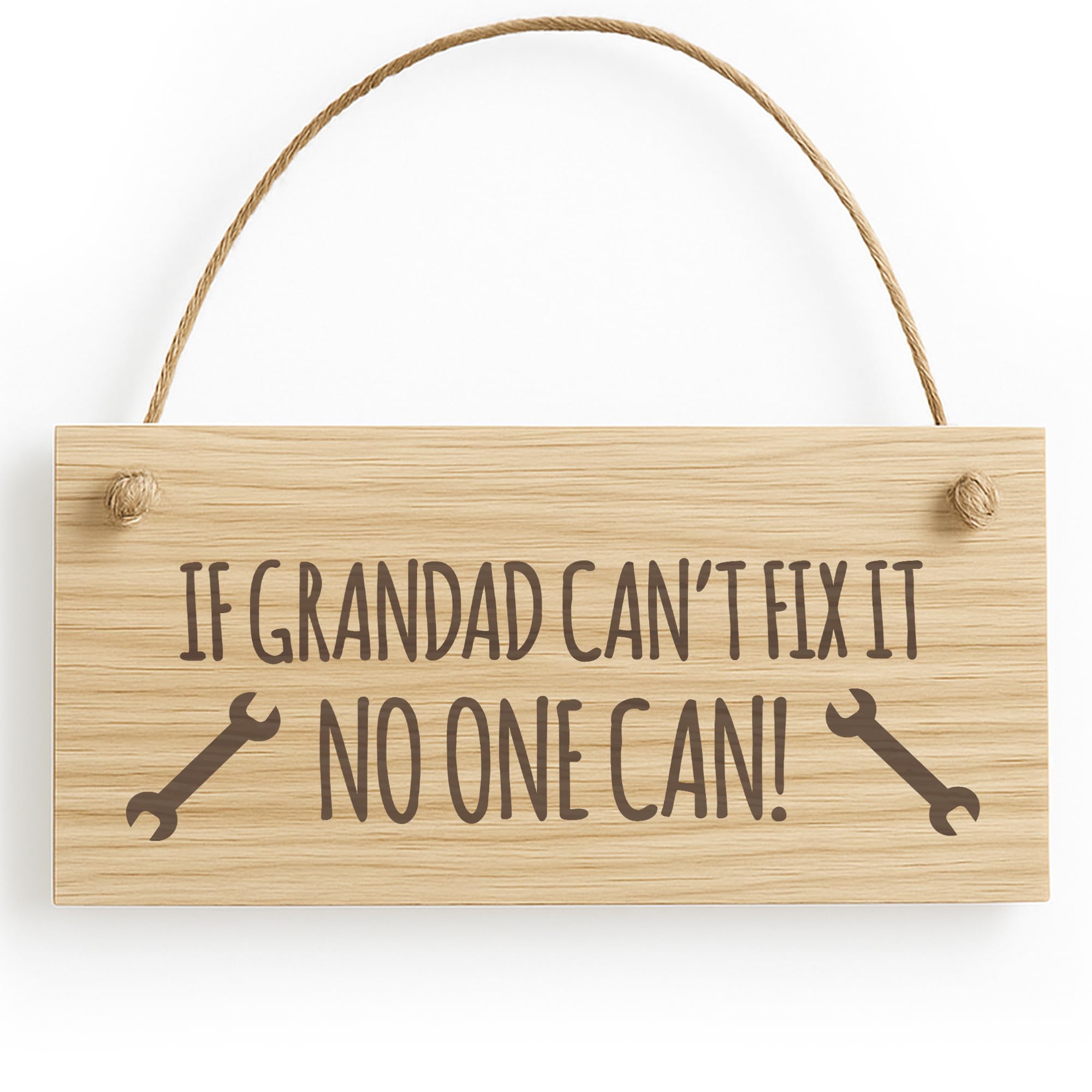 Red Ocean Grandad Gifts Novelty Engraved Wooden Hanging Plaque Birthday Fathers Day Gift For Grandad