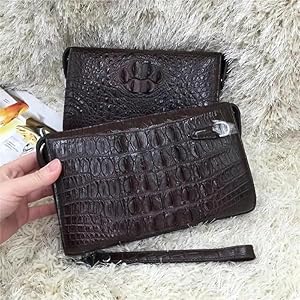 Amazon.com: CBLdF Authentic Real Crocodile Skin Men's Passcode