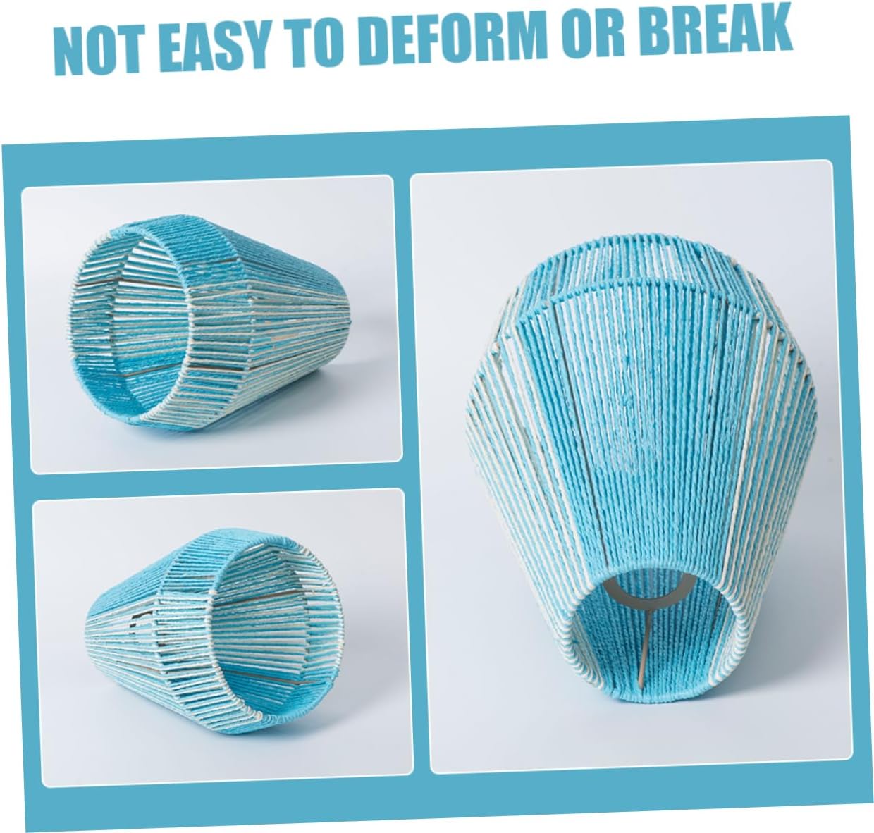 Bohemian Woven Lamp Shade Handmade Retro Style Paper Rope Chandelier Cover for Indoor Lighting Easy Installation Suitable for Shops Offices and More
