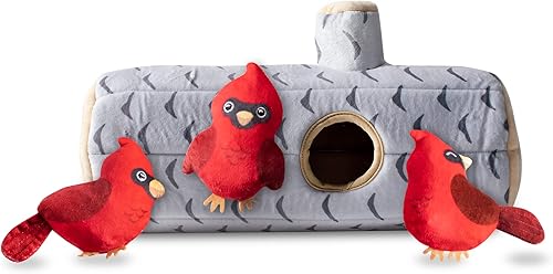 Miniatura 5 de Fringe Studio Juguete de peluche para perro, juego de 3 piezas, Merry Moose-Mas, colección Wagsdale (662024)