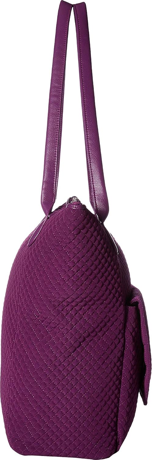 Vera Bradley Carson North/South Tote Gloxinia Purple One Size