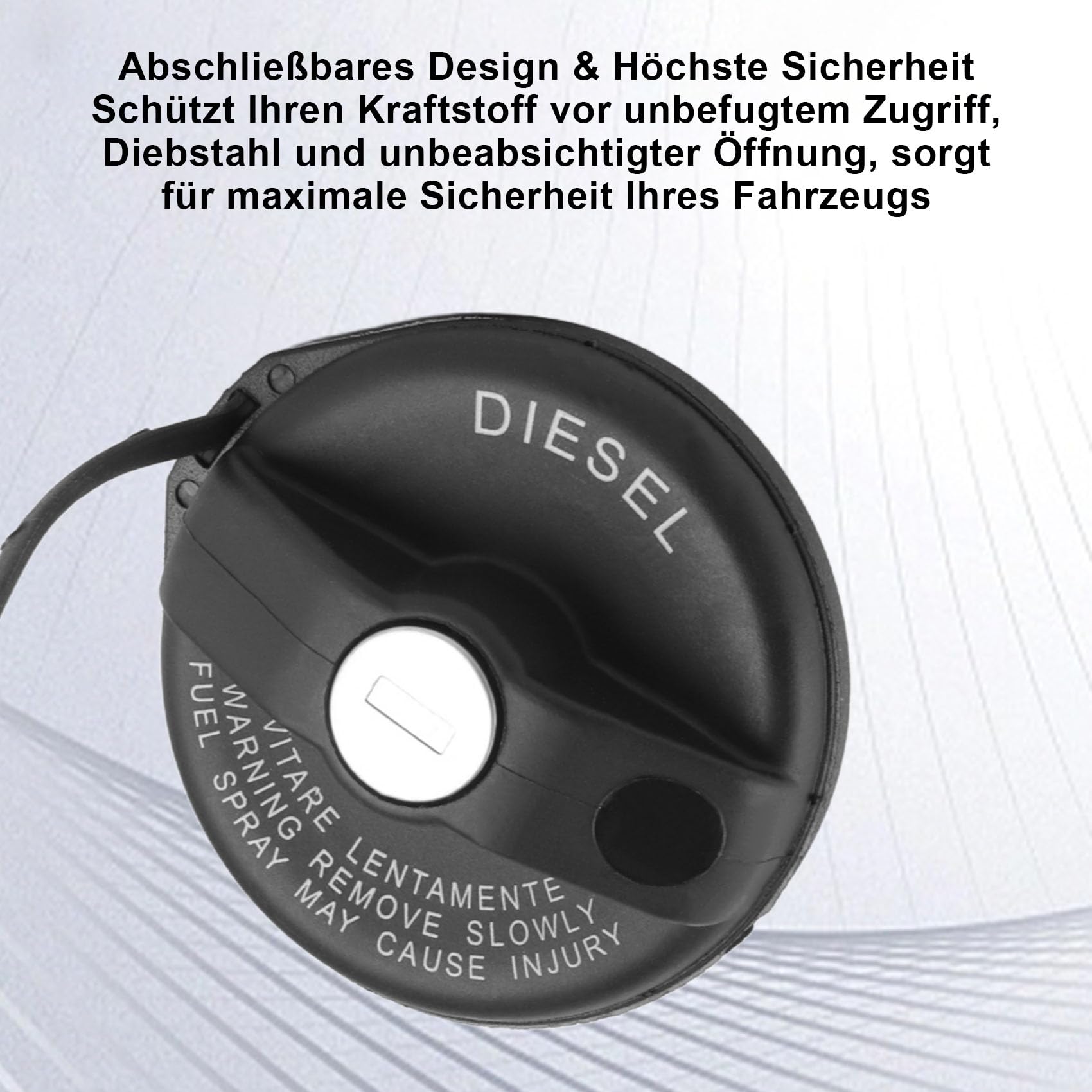 71802900 Tankdeckel abschließbar mit 2 Schlüsseln Passend für DUCATO Bus Platform/Chassis Van Citroën Jumper Peugeot Boxer 50900721