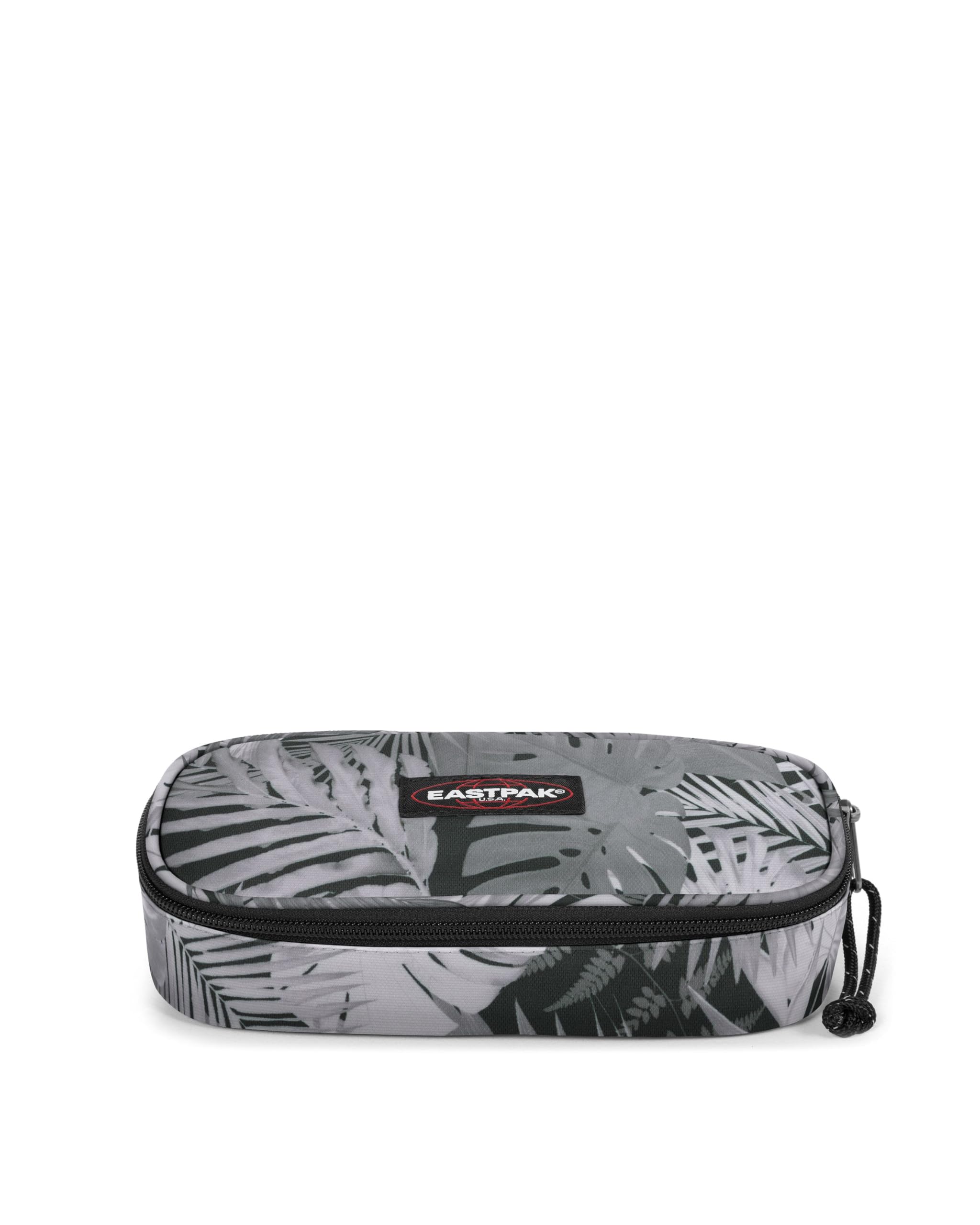 Eastpak Trousse à Crayons Simple Ovale — Pochette de Papeterie organisée avec Compartiments intérieurs et Poche zippée, 5 x 22 x 9 cm - Brize Retro Dark