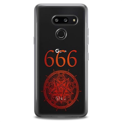 Miniatura 3 de Funda de repuesto de TPU para LG Stylo 6 K61 K51S K42 K30 K20 Stylo 5 K40 K11 K10 K8 Scullbone Pentagram Slim Fit Flexible Silicona Devil Man Number