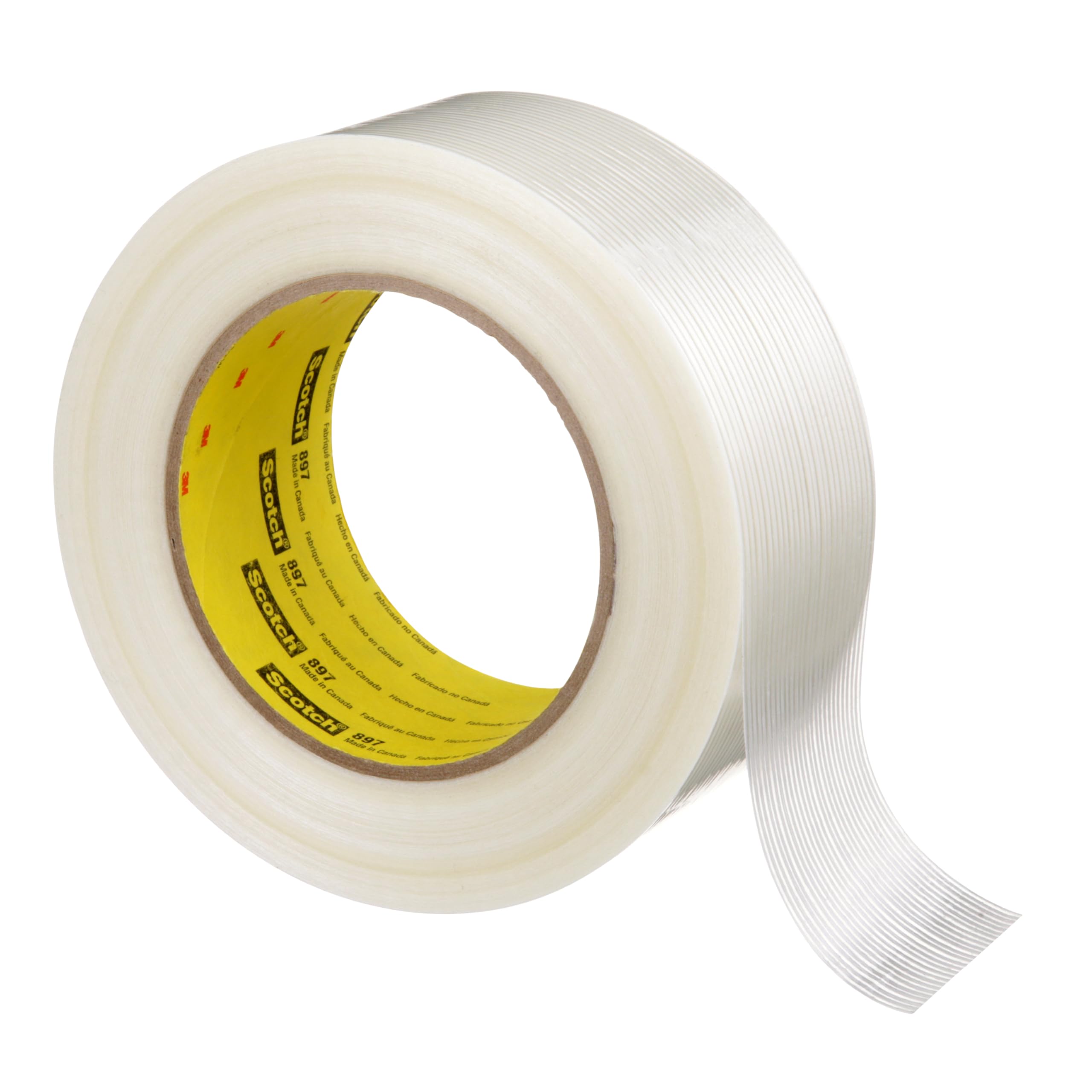 Scotch Filamentband 897, transparent, 48 mm x 55 m, 5 mil (897 48X55)