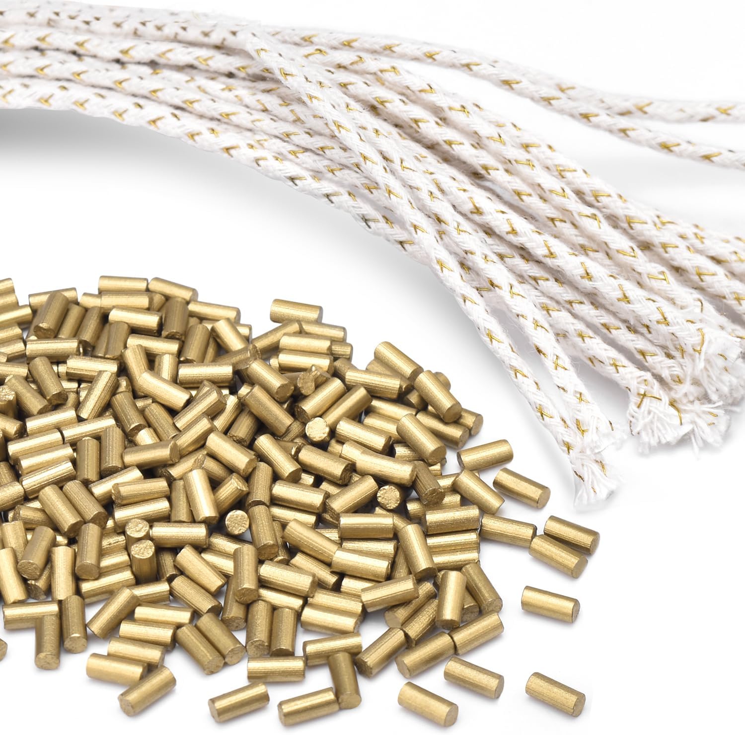 520pcs Lighter Flints Wicks Replacement,Lighter Repair kit