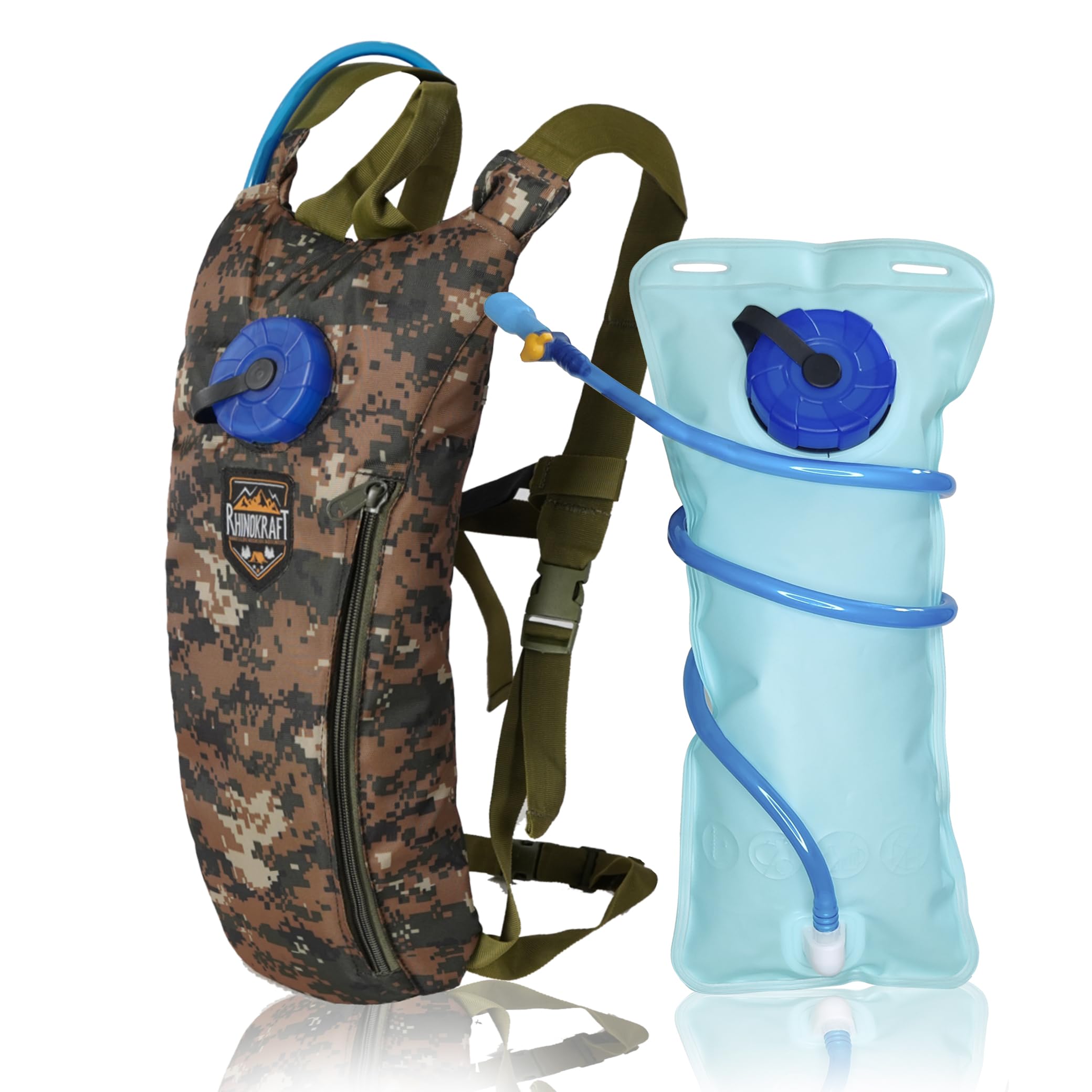 RhinoKraft Light Weight Hydration Bag or Hydration Backpack with 2 Litre Hydration Bladder, a Complete Pack for Runners, Bikers, Cyclists, and Hikers. (B0C8C1BQ8J) Amazon Price History, Amazon Price Tracker