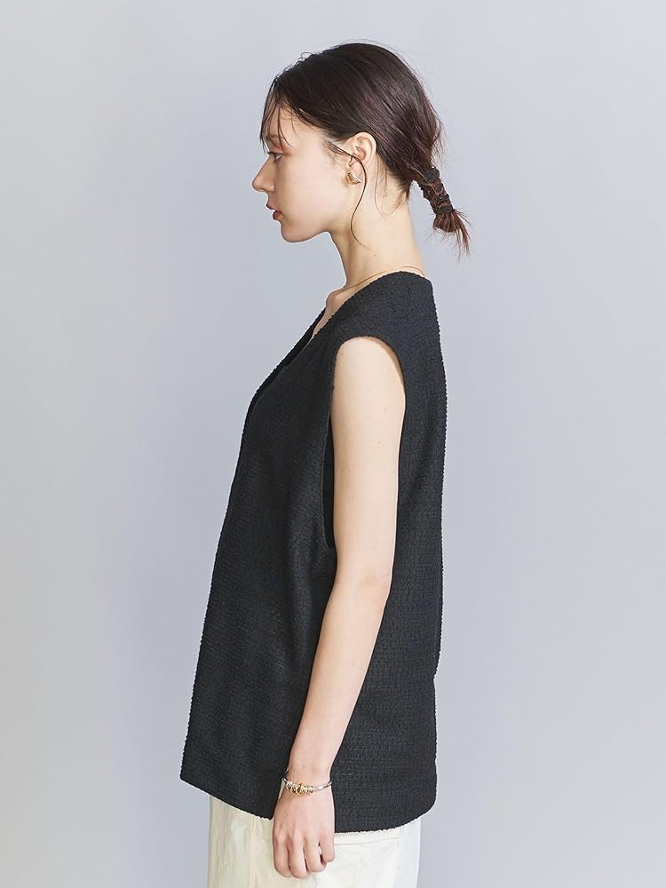 BEAUTY&YOUTH BY ポリエステルブレンド ショートジレ BEAUTY&YOUTH UNITED ARROWS（ビューティーアンドユース