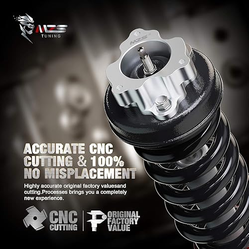 Miniatura 8 de MZS Kit de grilletes de elevación trasera, espaciadores de puntal de 2 pulgadas compatibles con Frontier 2005-2023  Xterra 2WD 4WD 2005-2015 - 1