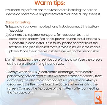 Screen Replacement for Samsung Galaxy Tab Active Pro SM-T540,for Samsung SM-T540 SM-T547 LCD Display Touch Screen Digitizer Full Assembly,with Tools(Black)
